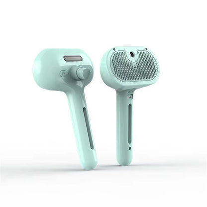 Remove Floating Pet Hair Upgraded Pet Spray Hair Comb Anti-Static Rechargeable Pet Hair Removal Comb Styling Brush for Dogs Cats