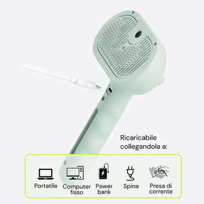 PeloSense™ - L’unica spazzola con vapore: accendi un nuovo livello di toelettatura