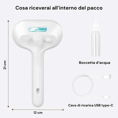 PeloSense™ - L’unica spazzola con vapore: accendi un nuovo livello di toelettatura