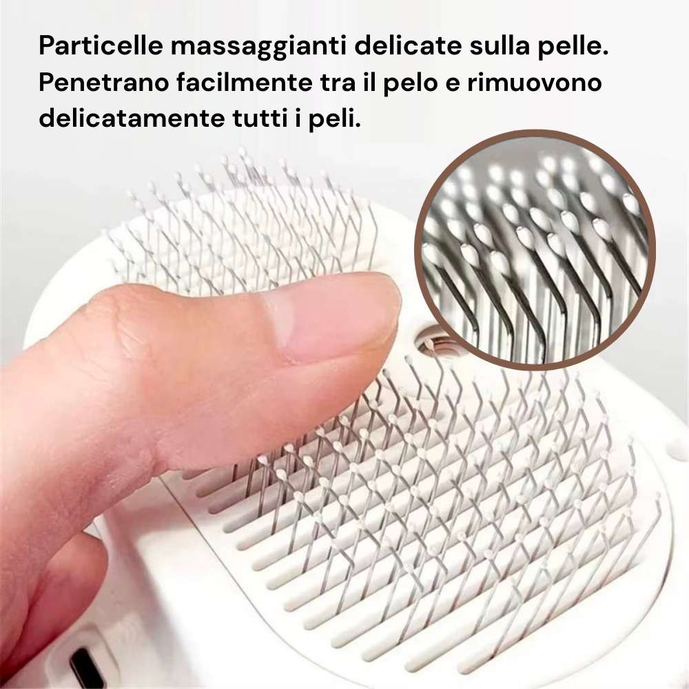 PeloSense™ - L’unica spazzola con vapore: accendi un nuovo livello di toelettatura