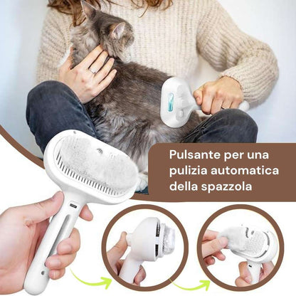 PeloSense™ - L’unica spazzola con vapore: accendi un nuovo livello di toelettatura